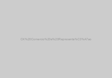 Logo CK Comercio e Representaçao